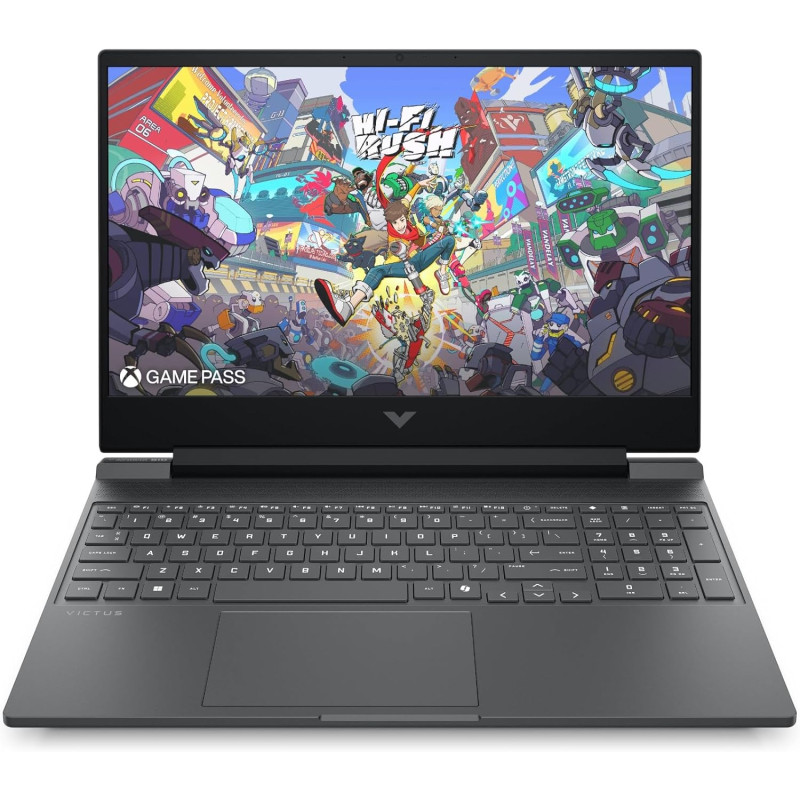 HP Victus 15-fb3003sf Ordinateur Portable Gaming 15,6" FHD IPS 144 Hz, PC Portable Gamer (AMD Ryzen 7 744H, RAM 16 Go, SSD 512 G
