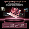 CYCLUS 15.6 Pouces IPS Ordinateur Portable Laptop N95 Processor (4C/4T, Boost 3,4 GHz), XE-LP Graphics, 16GB RAM 512 GB de SSD, 