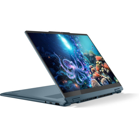 Lenovo Yoga 7 2-in-1 14AKP10 - Ordinateur Portable 2-en-1 14'' OLED Tactile Copilot+ (AMD Ryzen AI 7 350, RAM 16Go, SSD 1To, AMD