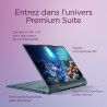 Lenovo Yoga 7 2-in-1 14AKP10 - Ordinateur Portable 2-en-1 14'' OLED Tactile Copilot+ (AMD Ryzen AI 7 350, RAM 16Go, SSD 1To, AMD