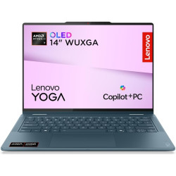 Lenovo Yoga 7 2-in-1 14AKP10 - Ordinateur Portable 2-en-1 14'' OLED Tactile Copilot+ (AMD Ryzen AI 7 350, RAM 16Go, SSD 1To, AMD