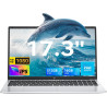 Ordinateur Portable 17,3" Full HD | Processeur Quad-Core N95 12ème gén jusqu'à 3,4GHz | 16Go RAM DDR4 512Go SSD M.2 | WiFi 5 BT 