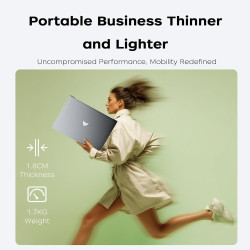 Ordinateur Portable 17,3" Full HD | Processeur Quad-Core N95 12ème gén jusqu'à 3,4GHz | 16Go RAM DDR4 512Go SSD M.2 | WiFi 5 BT 