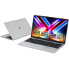 Auusda ordinateur portable 15,6 pouces full hd, processeur 3050e, 16 go ram, 512 go ssd, ultra-mince, argenté, longue autonomie,