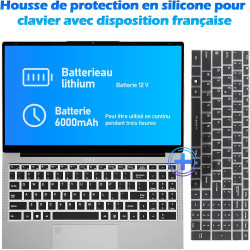 Auusda ordinateur portable 15,6 pouces full hd, processeur 3050e, 16 go ram, 512 go ssd, ultra-mince, argenté, longue autonomie,