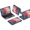 Amita PC Portable Convertible 11 Pouces, Ordinateur Tactile 2-en-1 FHD, N95 12 Gén, 16 Go RAM DDR5, M.2 SSD, Écran Pivotant 360°