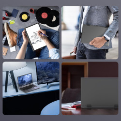 Amita PC Portable Convertible 11 Pouces, Ordinateur Tactile 2-en-1 FHD, N95 12 Gén, 16 Go RAM DDR5, M.2 SSD, Écran Pivotant 360°