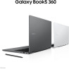 Samsung Galaxy Book5 360 15.6", Copilot+PC, Ordinateur Portable avec IA, Processeur Intel Core Ultra 7, Mémoire 16Go RAM, Stocka