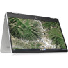 HP Chromebook x360 Ordinateur Portable, 14" Tactile, Intel Celeron N4120, 4 Go DDR4 de RAM, 64 Go eMMC, Intel UHD Graphics 600, 