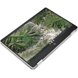 HP Chromebook x360 Ordinateur Portable, 14" Tactile, Intel Celeron N4120, 4 Go DDR4 de RAM, 64 Go eMMC, Intel UHD Graphics 600, 