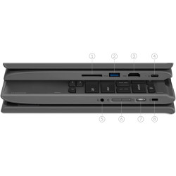 Lenovo Chromebook 300e Ordinateur portable tactile 2 en 1 11,6" (1366 x 768), Intel Celeron N4020, 4 Go de RAM, SSD 32 Go, clavi