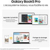 Samsung Galaxy Book5 Pro 16", Copilot+ PC, Ordinateur Portable avec IA, Processeur Intel Core Ultra 7, Mémoire 16 Go RAM, Stocka