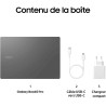 Samsung Galaxy Book5 Pro 16", Copilot+ PC, Ordinateur Portable avec IA, Processeur Intel Core Ultra 7, Mémoire 16 Go RAM, Stocka