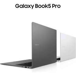 Samsung Galaxy Book5 Pro 16", Copilot+ PC, Ordinateur Portable avec IA, Processeur Intel Core Ultra 7, Mémoire 16 Go RAM, Stocka