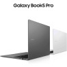 Samsung Galaxy Book5 Pro 16", Copilot+ PC, Ordinateur Portable avec IA, Processeur Intel Core Ultra 7, Mémoire 16 Go RAM, Stocka