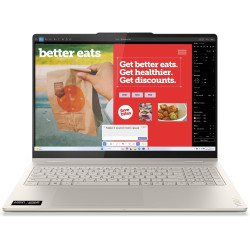 Lenovo Yoga 7 2-en-1 16AKP10 - Ordinateur Portable Copilot + 16'' 2.8K OLED Tactile (AMD Ryzen AI 7 350, RAM 16Go, SSD 512Go, AM