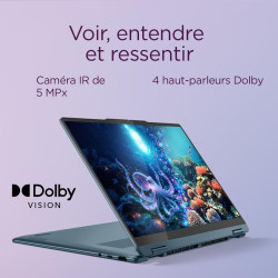 Lenovo Yoga 7 2-in-1 14AKP10 - Ordinateur Portable AI 2-en-1 14'' OLED (AMD Ryzen AI 5 340, RAM 16Go, SSD 512Go, AMD Radeon 840M