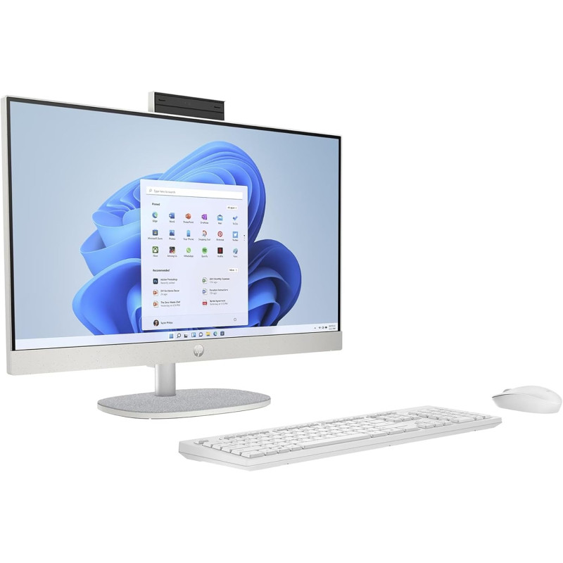 HP Ordinateur Tout-en-Un 24-cr0034nf/24 FHD/R5-7520u/8Go/512SSD/W11