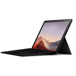 Microsoft Surface Pro 7 Ordinateur Portable (Windows 10, écran tactile 12.3", Intel Core i7, 16Go RAM, 512Go SSD, Noir) PC Hybri