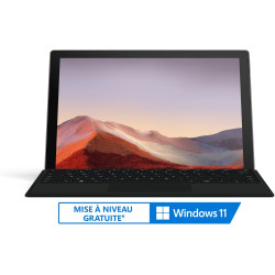 Microsoft Surface Pro 7 Ordinateur Portable (Windows 10, écran tactile 12.3", Intel Core i7, 16Go RAM, 512Go SSD, Noir) PC Hybri