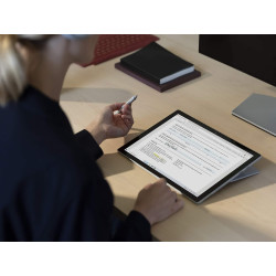 Microsoft Surface Pro 7 Ordinateur Portable (Windows 10, écran tactile 12.3", Intel Core i3, 4Go RAM, 128Go SSD, Platine) PC Hyb