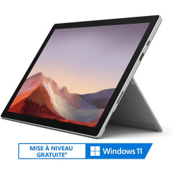 Microsoft Surface Pro 7 Ordinateur Portable (Windows 10, écran tactile 12.3", Intel Core i5, 16Go RAM, 256Go SSD, Platine) PC Hy