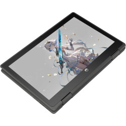 HP ProBook X360 11 G6 EE Ordinateur portable professionnel 2 en 1 à écran tactile 11,6 ", Intel Core i5-10210U, 8 Go de RAM, SSD