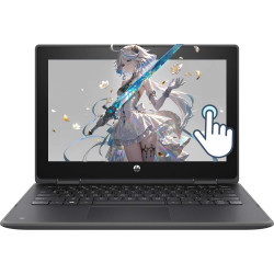 HP ProBook X360 11 G6 EE Ordinateur portable professionnel 2 en 1 à écran tactile 11,6 ", Intel Core i5-10210U, 8 Go de RAM, SSD