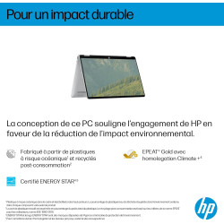 HP Omnibook 5 Flip 14-fp0000sf Ordinateur Portable Convertible 14" WUXGA IPS Tactile, PC Portable (Intel Core i7-1355U, RAM 16 G