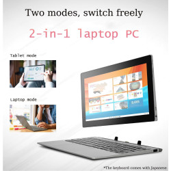 Lenovo IdeaPad D330-10IGM Portable 2 en 1 avec Écran Tactile et Clavier, Intel Celeron N4000, 64 Go SSD, 4 Go de RAM, PC Tablett