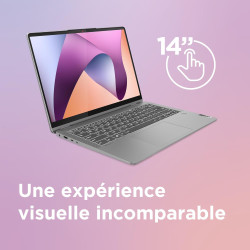 Lenovo IdeaPad Flex 5 14ABR8 - Ordinateur Portable 14'' WUXGA Tactile (AMD Ryzen 7 5825U, RAM 16Go, SSD 512Go, AMD Radeon Graphi