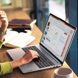 Lenovo IdeaPad Slim 5 14ABR8 - Ordinateur Portable 14'' WUXGA OLED (AMD Ryzen 7 7730U, RAM 16Go, SSD 1To, AMD Radeon Graphics, W