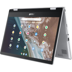 ASUS ChromeBook CX1400FKA-EC0161 Ordinateur Portable Tactile et Convertible 14" FHD (Intel Celeron, RAM 8G, Stockage 128Go, Chro
