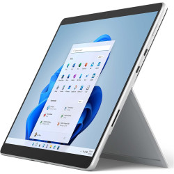Microsoft Surface Pro 8 Ordinateur Portable (Windows 11,écran tactile 13’’, 8 Go RAM, 128 Go SSD, Intel Core i5) Platine (Recond