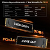 Mini Ordinateur Portable 2 en 1 De 10,95 Pouces, Écran Tactile 2000 * 1200, Celeron N95(Jusqu'à 3,4 GHz), 16 Go DDR5, 960 Go SSD