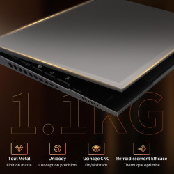 Mini Ordinateur Portable 2 en 1 De 10,95 Pouces, Écran Tactile 2000 * 1200, Celeron N95(Jusqu'à 3,4 GHz), 16 Go DDR5, 960 Go SSD