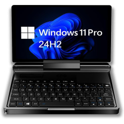 Gpd micro pc 2 (i3-n300) ultra mobile pc avec windows 11 pro, écran full hd 7" pivotant à 180°, octa core i3-n300, ram lpddr5 16