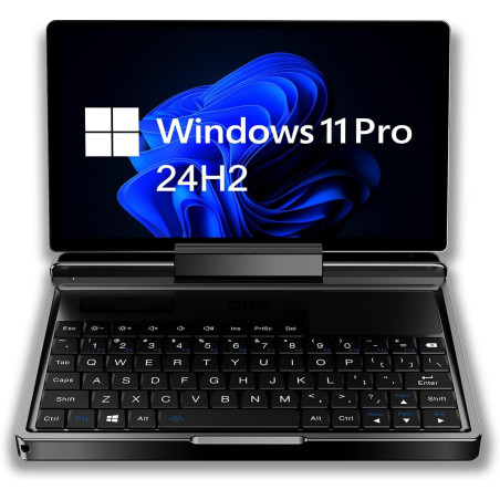 Gpd micro pc 2 (i3-n300) ultra mobile pc avec windows 11 pro, écran full hd 7" pivotant à 180°, octa core i3-n300, ram lpddr5 16