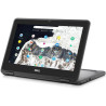 Dell Chromebook 11 3100 Ordinateur portable 2 en 1, écran tactile 11,6", Intel Celeron N4020, 4 Go de RAM, SSD 32 Go, clavier ja
