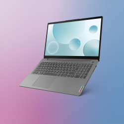 Lenovo IdeaPad 3 Ordinateur portable 15,6" FHD (1920 x 1080), Intel Core i3-1215U, 8 Go de RAM, SSD 512 Go, Windows 11 Home, WiF