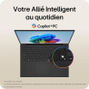 LG Gram 17Z90RU-G.AP55F - PC Portable 17" 1350g, écran DCI-P3 99% QHD+ Format, Intel® Evo™ i5-1334, RAM 16Go, SSD 512Go NVMe, In