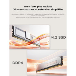 ACEMAGIC Ordinateurs Portables 15.6 Pouces Ryzen 5 7430U (6C/12threads,Jusqu'à 4.3Ghz) Pc Portable 16 Go Ram 512 Go SSD DDR4*2 D