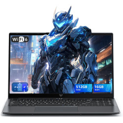 ACEMAGIC 2026 Ordinateur Portables avec Processeur i5-12600H -12 Cœurs (4P+8E)/16 Threads,Jus qu'à 4.5 Ghz, 16GB RAM 512GB SSD,D