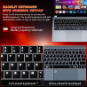 2 en 1 Écran Tactile 15,6 Pouces Ordinateur Portable Ryzen R3-3200U (jusqu'à 3,5 GHz) PC Portable 16Go RAM 512Go SSD 360 ° Rotat