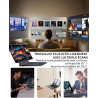 Ordinateur portable à triple écran, 16" principal + deux moniteurs 10,5", Core i7-12700H, 16 Go de RAM, 1 To SSD, Win 11 Pro, Wi