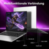 FUNYET Laptop da 16 pollici,16 GB RAM 1 TB SSD PC Portable,2026 Neuf Ordinateur Portable Win11,processore N95 Laptop PC,1920 x 1