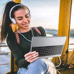 FUNYET Ordinateur Portable à écran Tactile,PC Portable 14,1 Pouces avec Ouverture à 360°,Core i7-1265U (jusqu'à 4,8 GHz),16 Go R