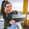 FUNYET Ordinateur Portable à écran Tactile,PC Portable 14,1 Pouces avec Ouverture à 360°,Core i7-1265U (jusqu'à 4,8 GHz),16 Go R