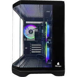 NitroPC - Pack Bronze Plus | PC Gaming Completo (AMD Ryzen 5 5655G 6/12 4.6GHz, RX Vega 7, RAM 16GB, M.2 1TB, Windows 11 PRO, RG