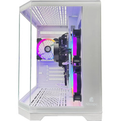 NitroPC - Pack Bronze Plus | PC de Jeu Complet (AMD Ryzen 5 5655G 6/12 4,6 GHz, RX Vega 7, RAM 16 Go, M.2 1 to, Windows 11 Pro, 